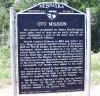 Historical marker on Hwy 75 south of Bellevue.  Click to see larger photo.